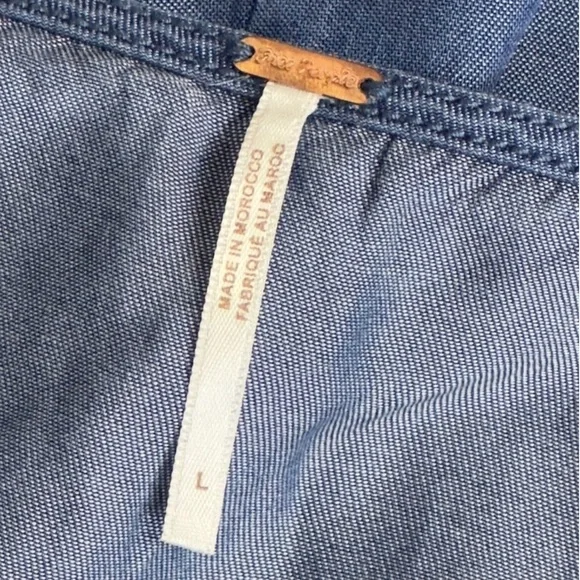 FREE PEOPLE- BABY DOLL RUFFLE DRESS - Picture 6 of 11